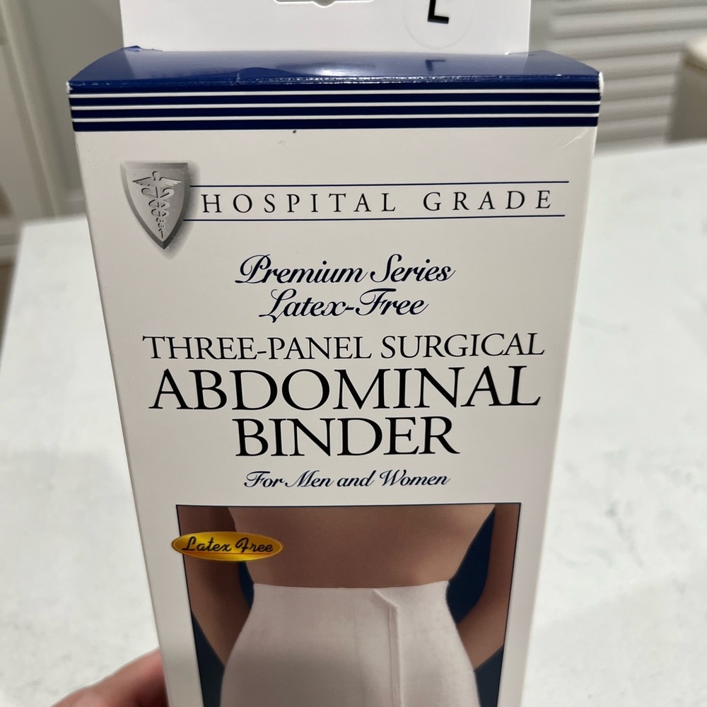 Three-Panel Surgical Abdominal Binder